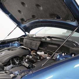 Redline Tuning 21-26012-02 Hood QuickLIFT Plus System Compatible with Mazda CX-5 2017+ (All Black Components)