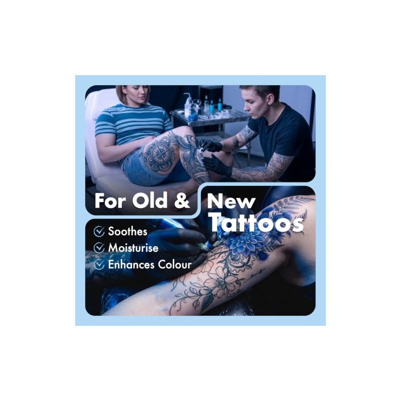 Tattoo Aftercare Balm & Cream for New & Healed Tattoos