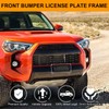 License Plate Frame Compatible with 4Runner 2010-2024 Front Bumper License