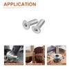 DTGN #8-32 x 1/2" Flat Head Socket Cap Screws, 100
