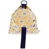 René Dieu Shoe Bag, Yellow, Size: Approx. 7.9 x 11.0