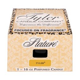 TYLER Fragrance Tyler Stature Mossy Black 16oz Scented Jar Candle