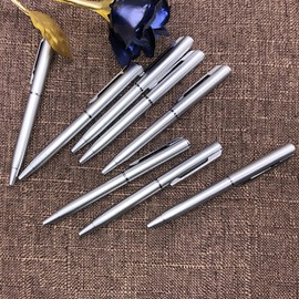 FSSTUD 30 Pcs 10cm 1.0mm Point Black Ink Ballpoint Pens Portable Retractable Ballpoint Pens Small Pocket Pens Plain Short Ballpoint Pens Office Business Ballpoint Pens for Notebooks Notepads Golden