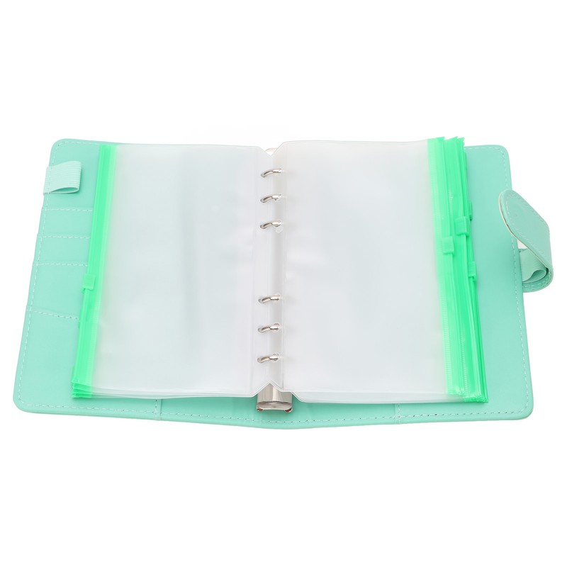 Binder Planner A6 6 Holes PVC PU Leather Sufficient Capacity