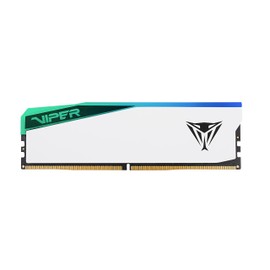 Patriot Viper Elite 5 RGB DDR5 RAM 16GB (1X16GB) 5200MT/s CL36 UDIMM Desktop Gaming Memory Module- PVER516G52C36W