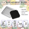 BSTSLL Replacement Chopper 1/4" and 3/8" Blade, 2 PCS Commercial