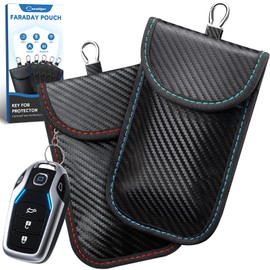 Coorattyes Faraday Key Fob Protector, Faraday Bags for Car Keys