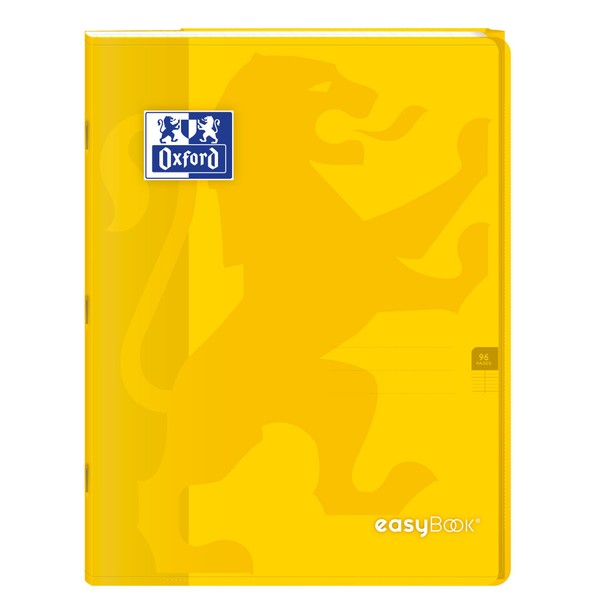 Oxford EasyBook A4 Stapled Notebook 96 Pages 90 g Large Squares