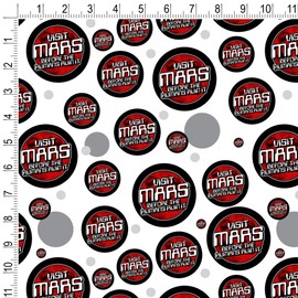 GRAPHICS & MORE Visit Mars Before the Humans Ruin It Red Planet Funny Humor Gift Wrap Wrapping Paper Roll