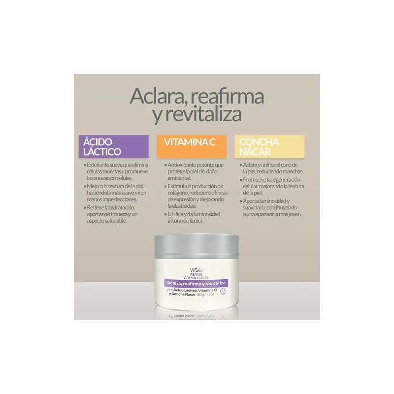 Crema Noche Antiedad Antimanchas, Reafirmante, Aclarante