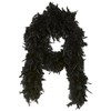 Smiffys 80 g Boa, Deluxe - Black(Size: US One Size)