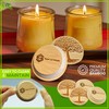 Tree of Life Bamboo Oui Yogurt Jar Lids – 4