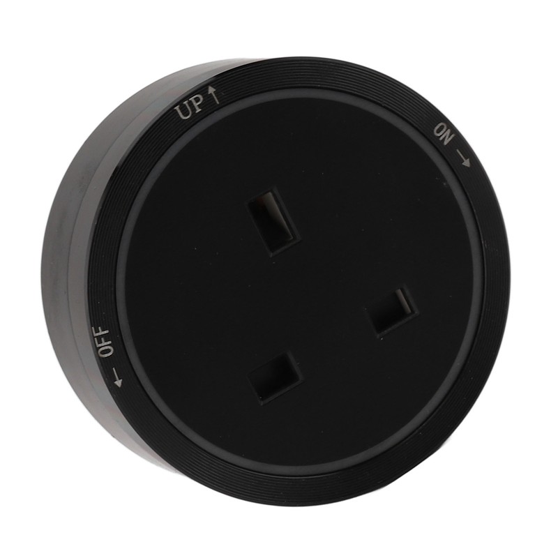 13A Power Track Socket Removable Electric Outlet Slide Guide Adapter