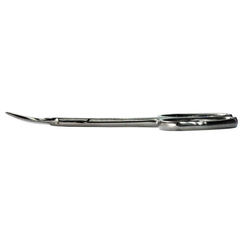 HTS 182C4 3.75" Curved Stainless Steel Cuticle Scissors
