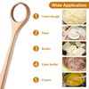 Wbgraceful Wooden Danish Dough Whisk, Bread Wisking Tool, Sourdough Whisk,