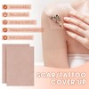BUCICE 10Pcs Waterproof Tattoo Cover Patch - Ultra-Thin Second Skin