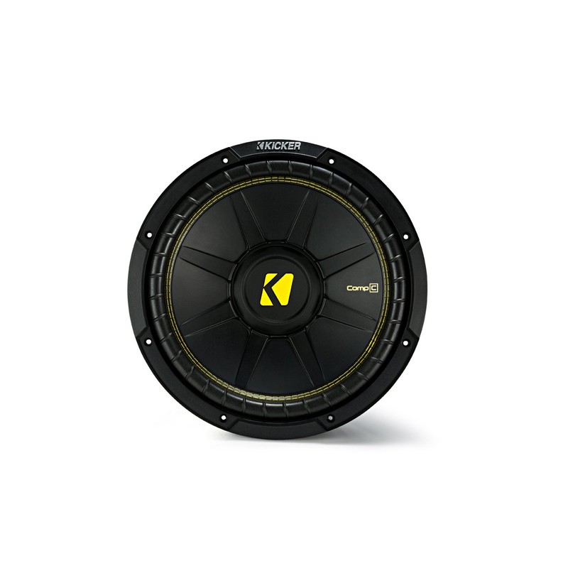 KICKER CWCS124 CompC 12" Subwoofer Single Voice Coil 4-Ohm