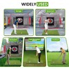 LPALNTYS Golf Hitting Mat 5x4ft, 31mm Artificial Turf Practice Mat