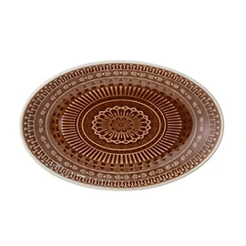 Bloomingville Rani Serving Plate, Brown, Ceramic
