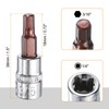 sourcing map 3/16" Hex Bit Socket 1/4" Drive SAE S2