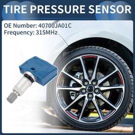 Sensor de presión de neumáticos TPMS No.40700JA01C para Nissan Altima 2007-2012 Metal Plástico Goma Azul