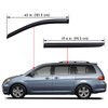 Lightronic Extra Durable Outside Mount Auto Vent Window Visor, Fits