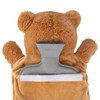 HomeTop Premium Classic Rubber Hot or Cold Water Bottle with