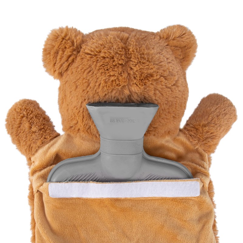 HomeTop Premium Classic Rubber Hot or Cold Water Bottle with