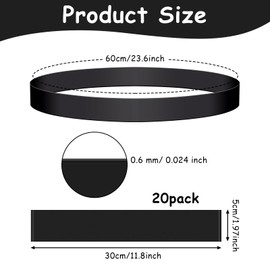 20 Pack Chair Bands for Kids with Fidgety Feet, ADHD Tools for Kids, ROOKEA Sensory Room Must Haves for ADHD Kids Fidget Chair Bands Autism Classroom Must Haves ADHD Tools for Classroom Home Chairs