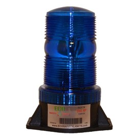 ESafety Lights B1L240 220V 240V AC LED Non-Flashing Steady-ON Warning Light SMAL Beacon (Blue)