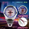 Akozon Odometer 1 Piece Universal Motorcycle Speedometer Display Dual Display