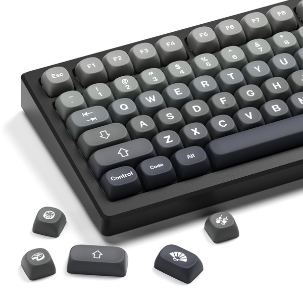 HITIME XVX PBT Keycaps-MOA Keycaps, Custom Keyboard Keycaps 60 65