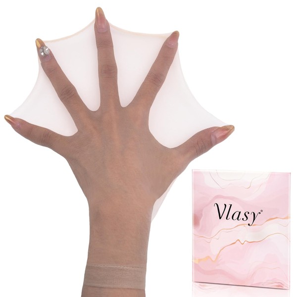 Vlasy Skinlike HD Wig Cap, 2pcs Invisible and Transparent Wig