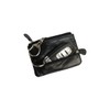 Deluxe Key Bag, Buffalo Leather Black
