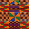 African Kente wax print fabric 6 yards