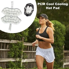Ice Hat Mat | Cooling Caps Mat - Skin-Friendly Reusable Hat Cooling Packs PCM Ice Hat Pack for Avoiding Damage No Electricity Required