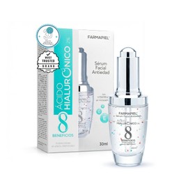 Farmapiel Sérum Ácido Hialurónico 30g | Suero Rejuvenecedor con Vitaminas A+C+E | Hidratación Profunda | Antiarrugas | Luminosidad y Reducción de Líneas de Expresión