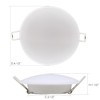 Homdec 4.5inch RV LED Recessed Down Light, 12V LED RV