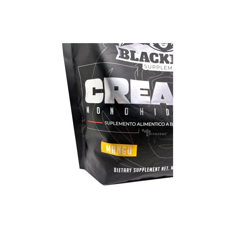 Creatina Monohidratada 750gr Mango 150 serv Blackbear