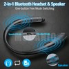 MOCANIO Bluetooth Neckband Earphones, Wireless Earbuds with 48H Playtime, 4