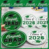 48 Pcs Graduation Party Plates 2026 Graduation Party Dinnerware Disposable