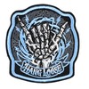 Hang Loose Skeleton Shaka Embroidery Morale Patch - Hook and