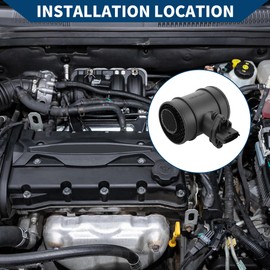 Hihaha No.93171527 Car Mass Air Flow Sensor Assembly for Vauxhall Zafira a 2.0DTi 2.2DTi/ Inner/Durable / 1 Pcs