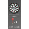 pont du monde Dart Board with Arrows Double-sided for Competition