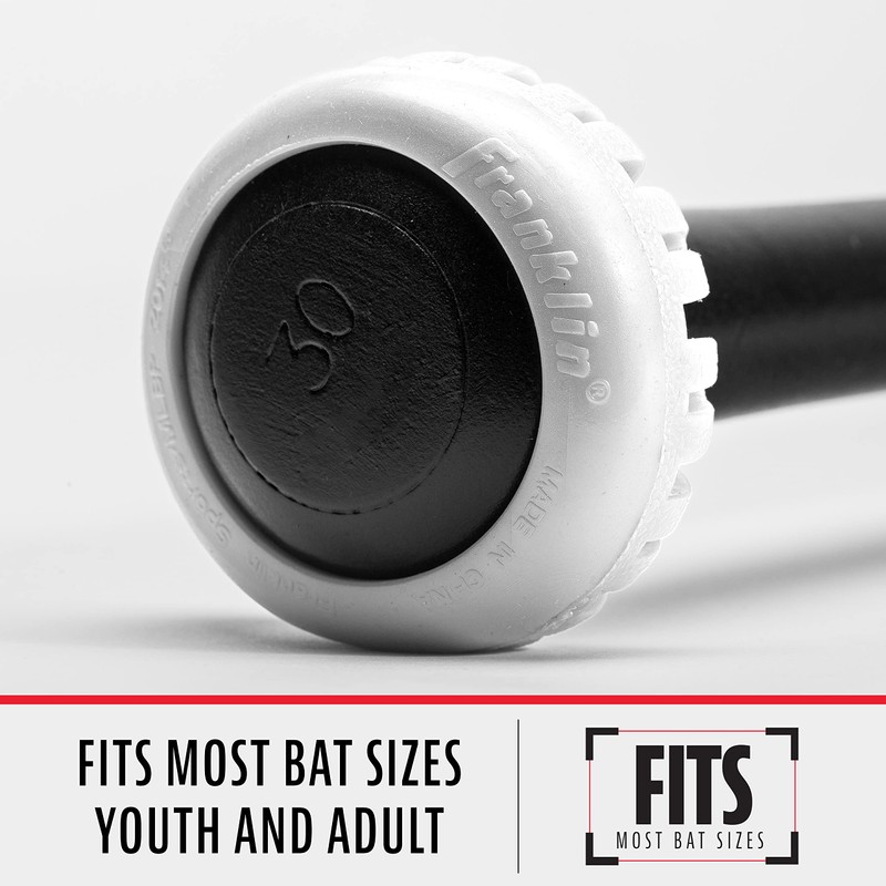 Franklin Sports Baseball Bat Grip Knob - Gator Grip Bat