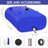 1000L/264gal Foldable Water Bladder Storage Container - Large Capacity Soft