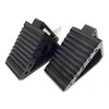 MAXXHAUL 70472 Solid Rubber Heavy Duty Black Wheel Chock 2-Pack,