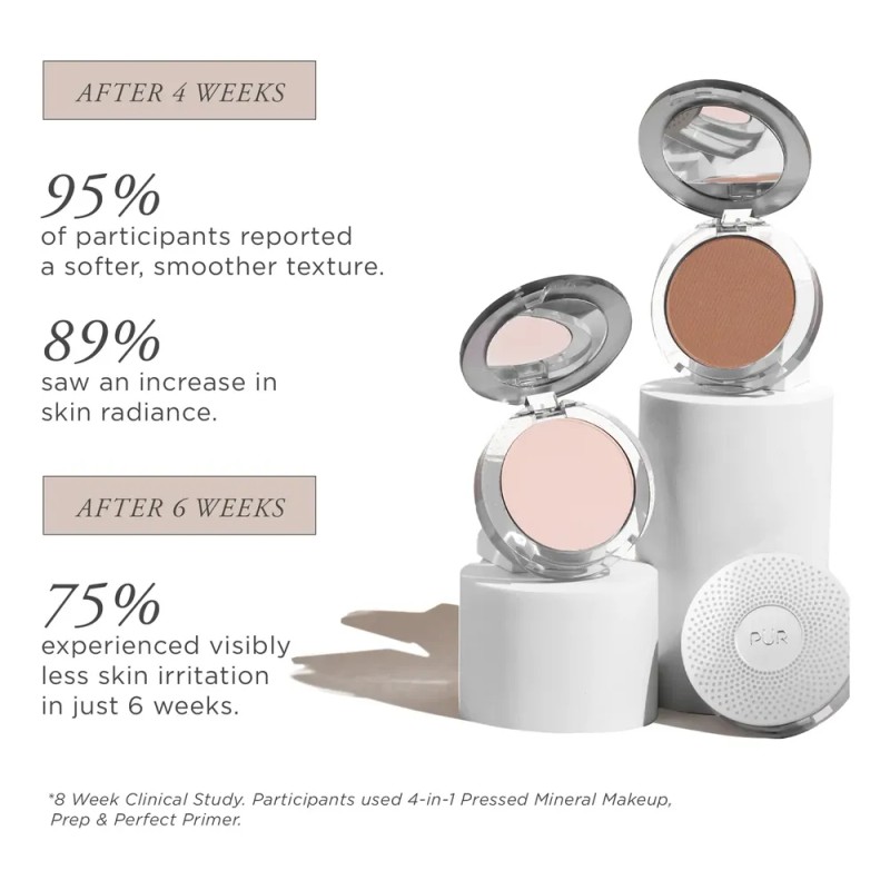 Base De Maquillaje En Polvo Pür Beauty 4 En 1