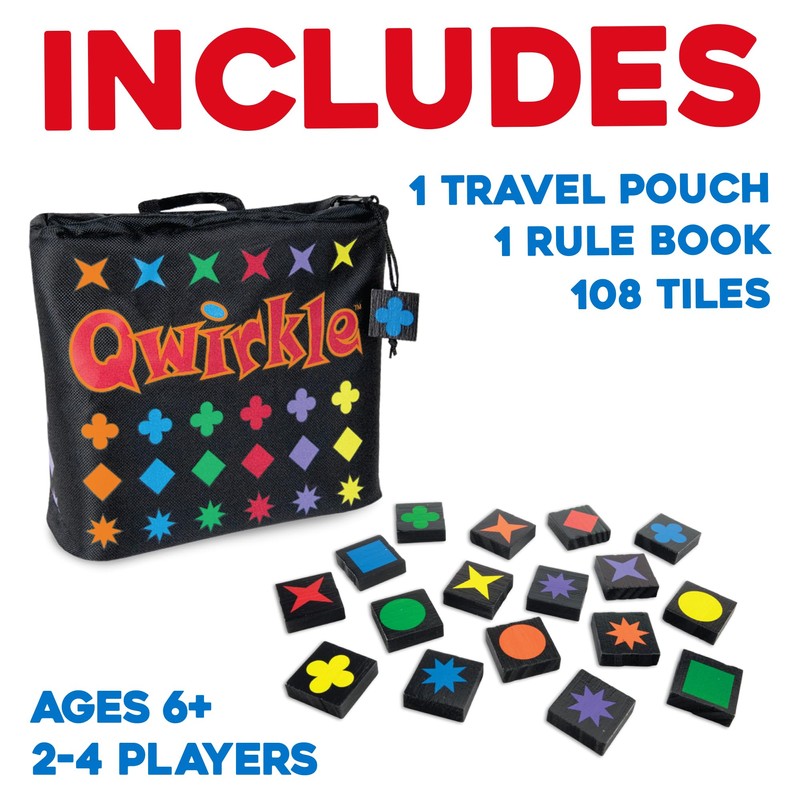 Travel Qwirkle Board Game