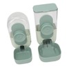 Hanging Automatic Food Water Dispenser Safe Cage Cat Food Water